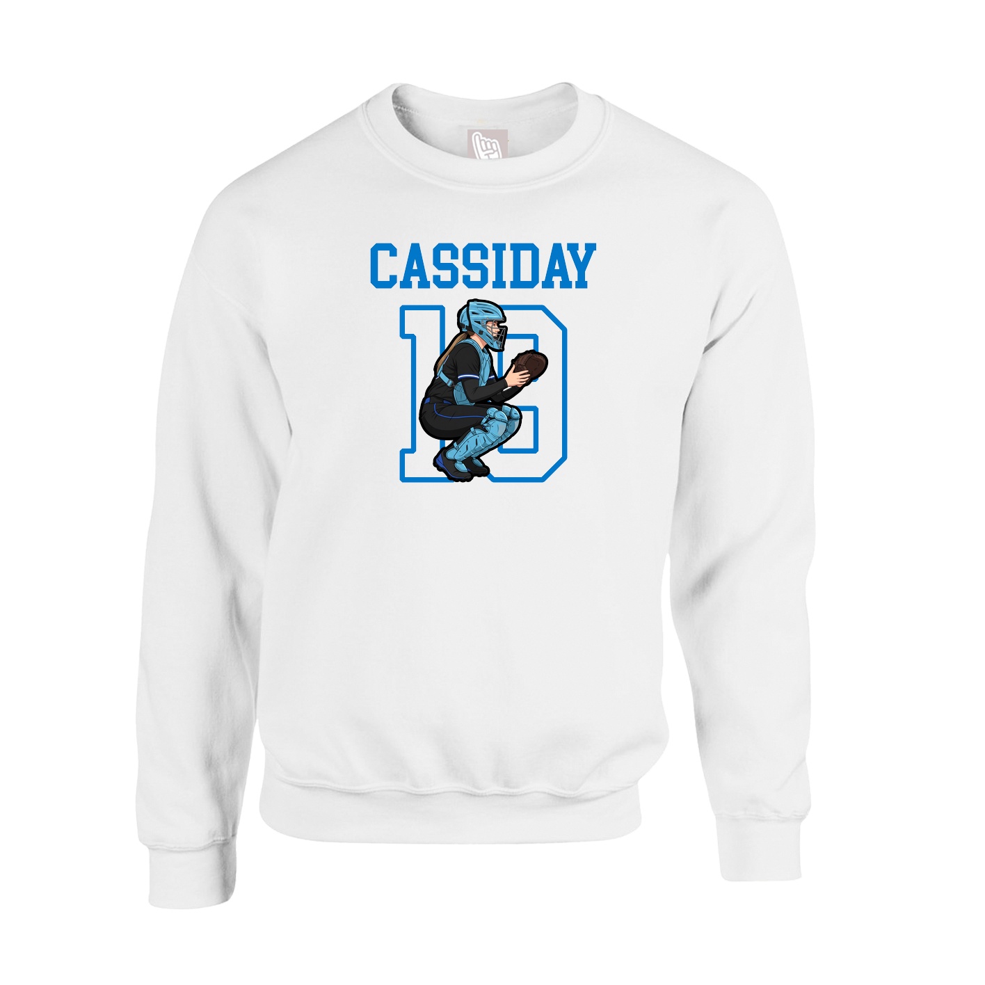 Fleece Crew — Shirsey in White