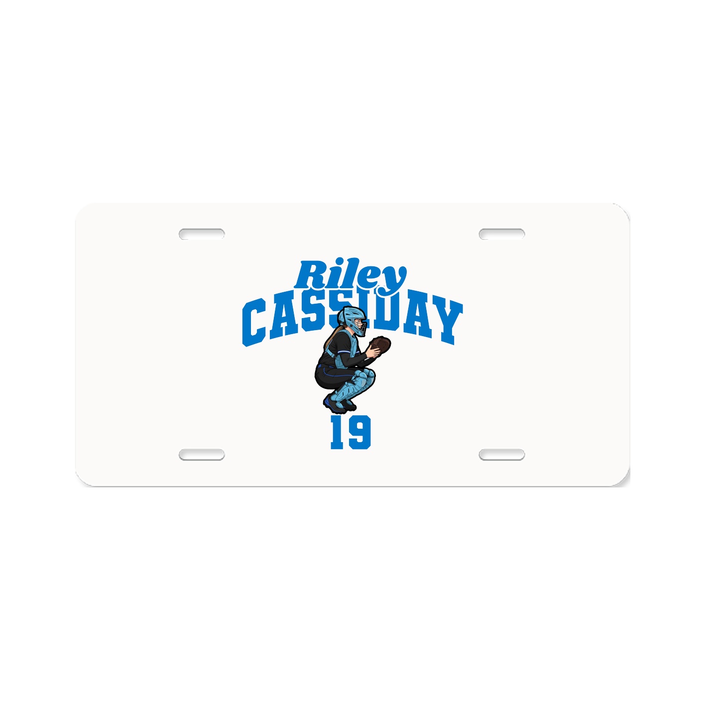 License Plate — Signature Arch in Classic