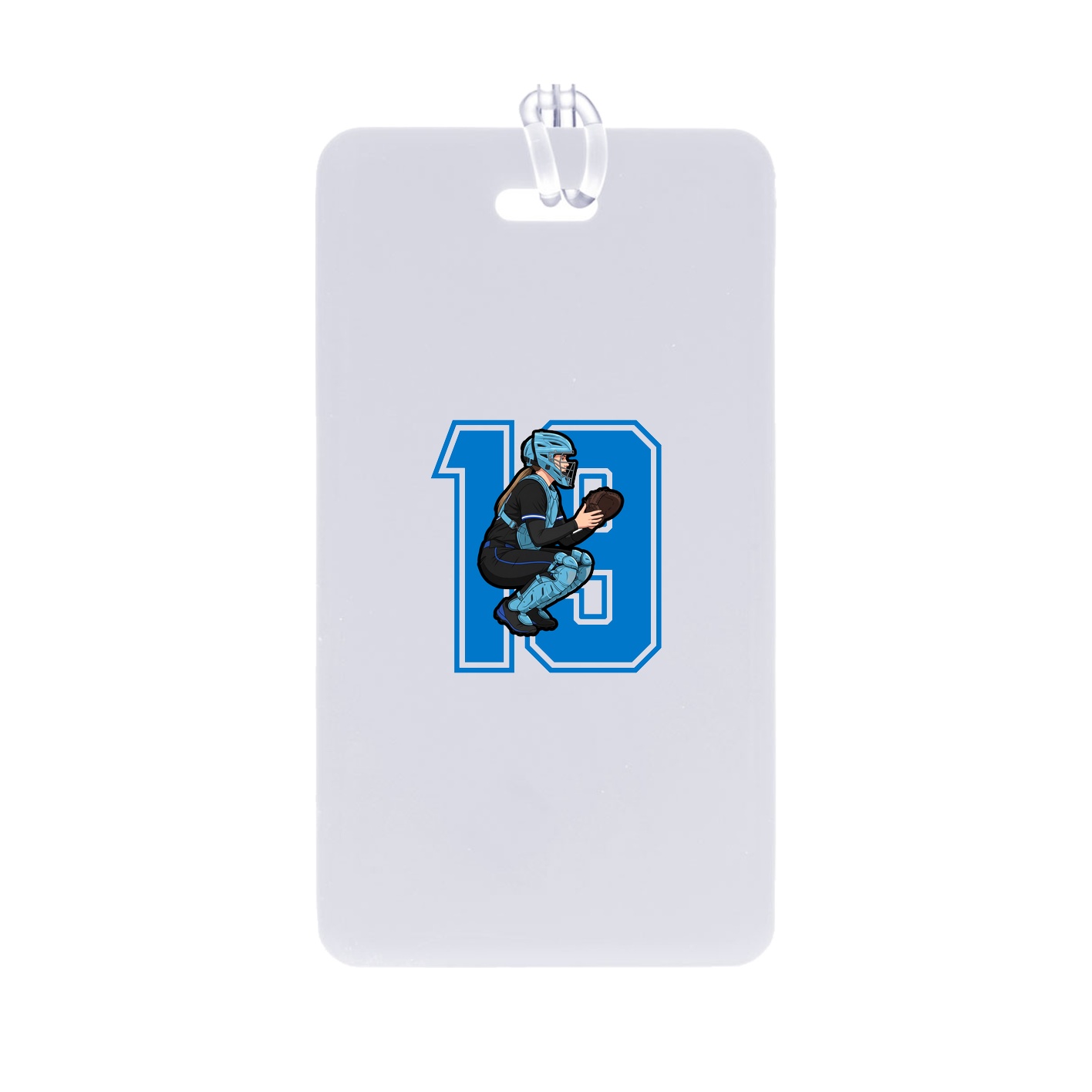 Bag Tag — Number in Classic