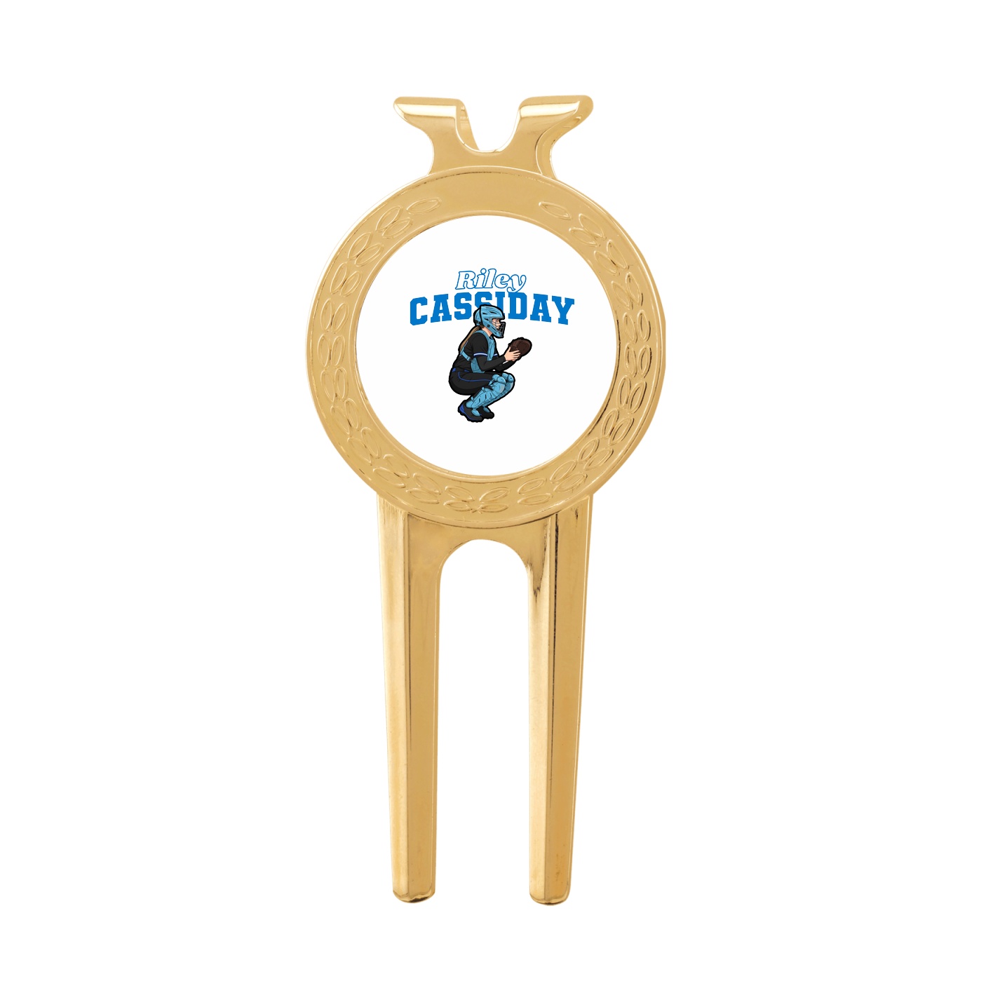 Divot Tool with Ball Marker — Name Arch in Classic