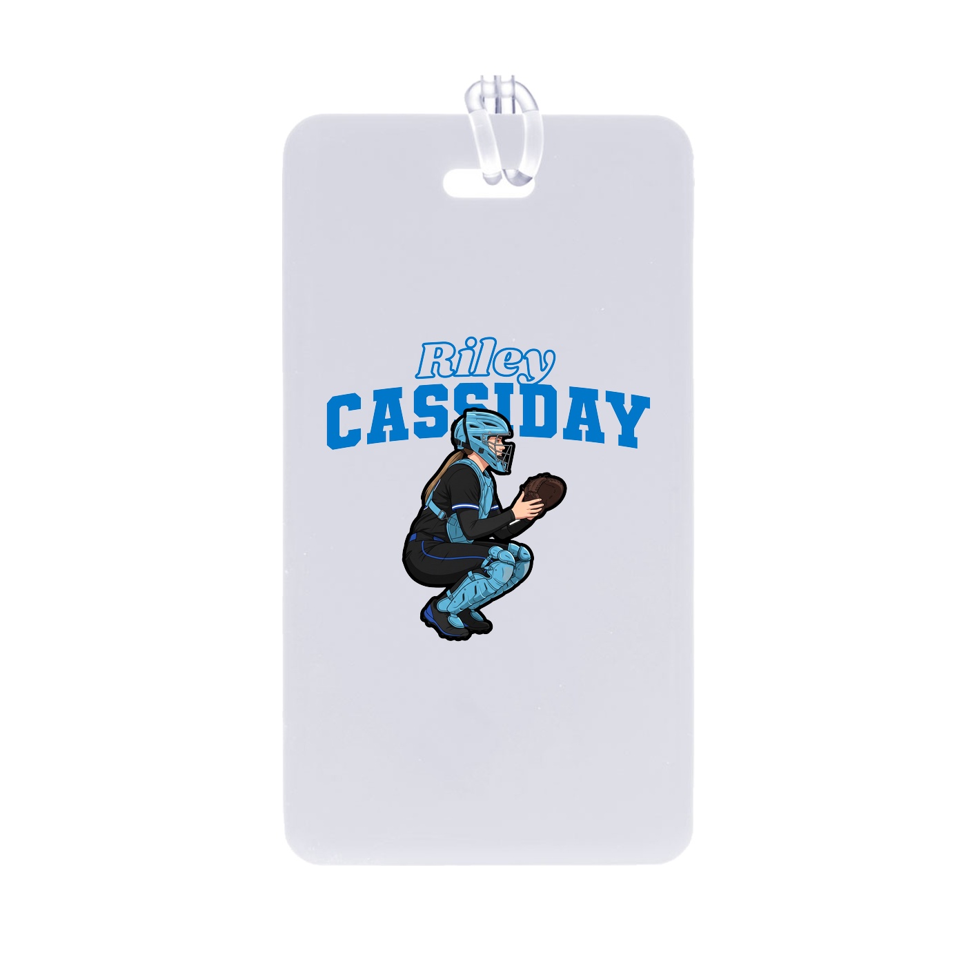 Bag Tag — Name Arch in Classic