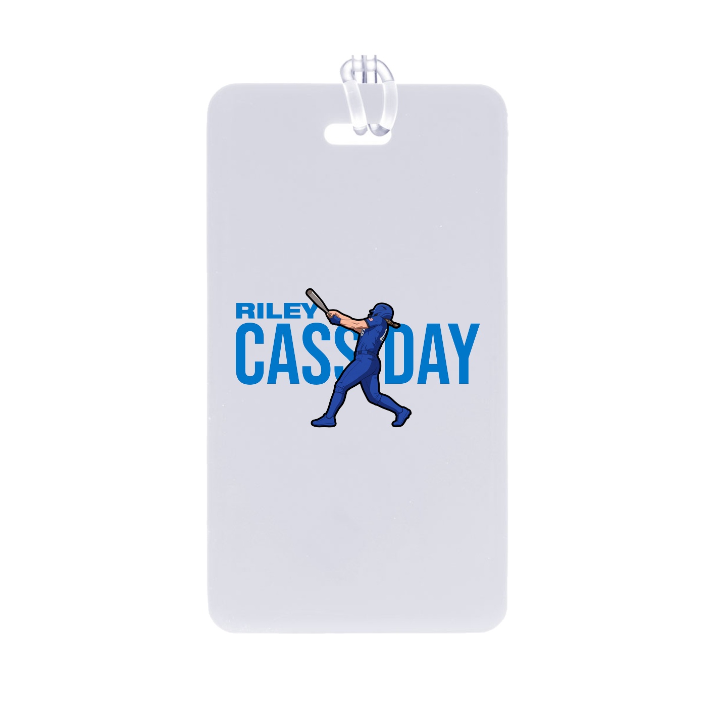 Bag Tag — Player Name in Classic