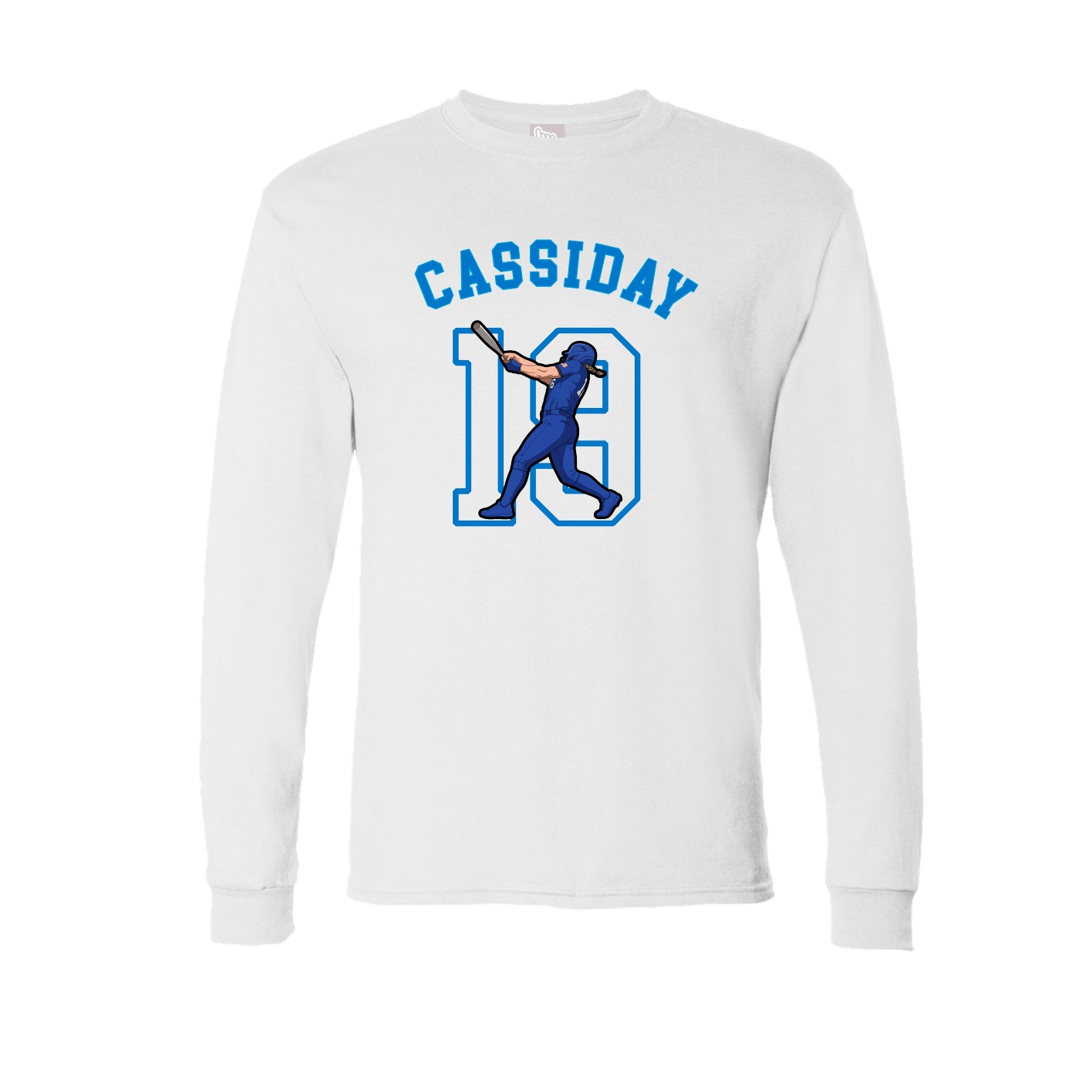 Long Sleeve Tee — Shirsey Arch in White