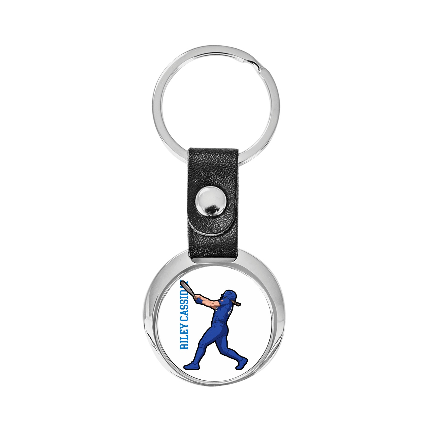 Key Chain — Name Vertical in Classic