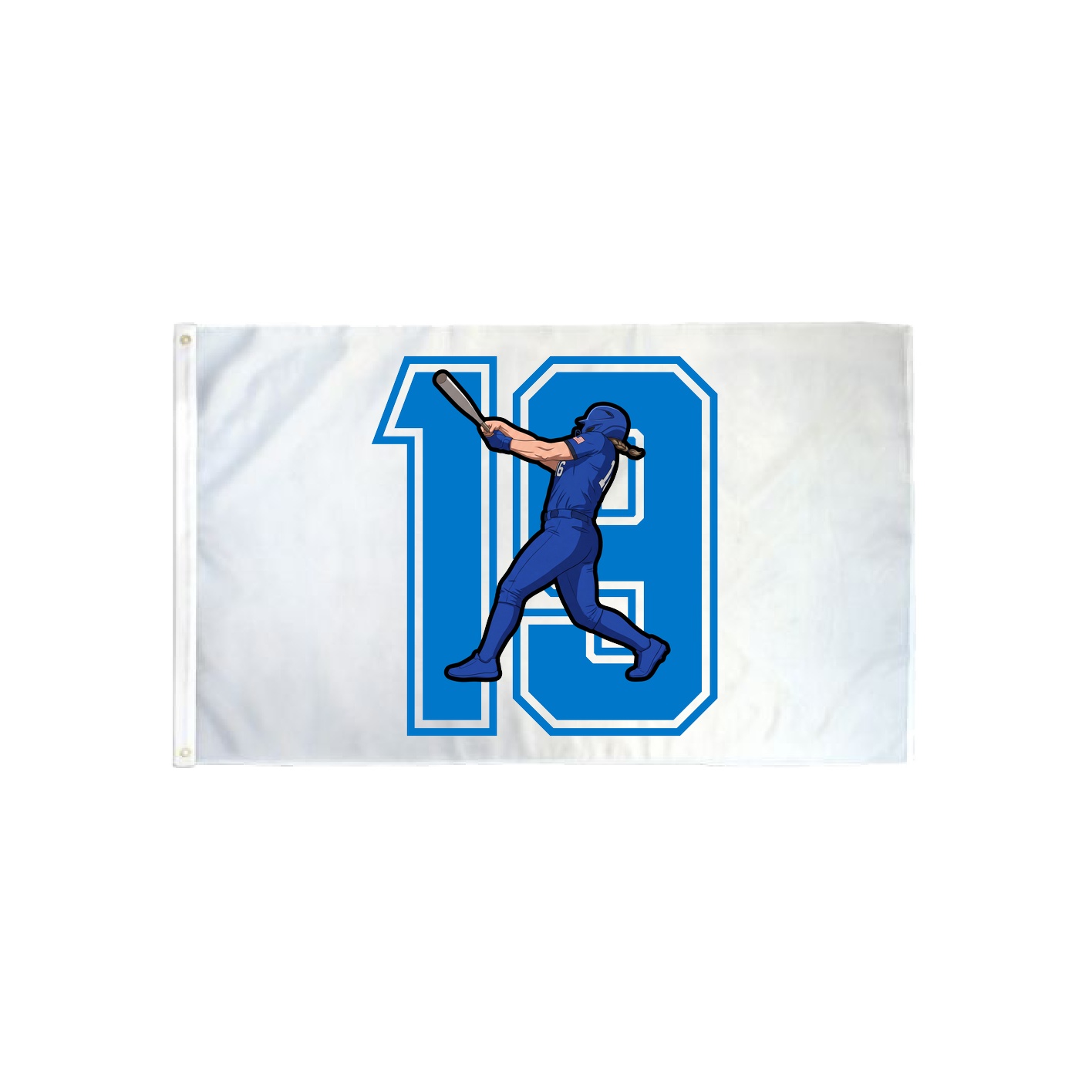 3x5 Flag — Number in Classic