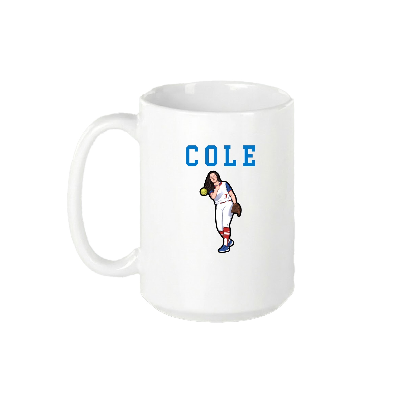 15oz Coffee Mug — Shirsey in White