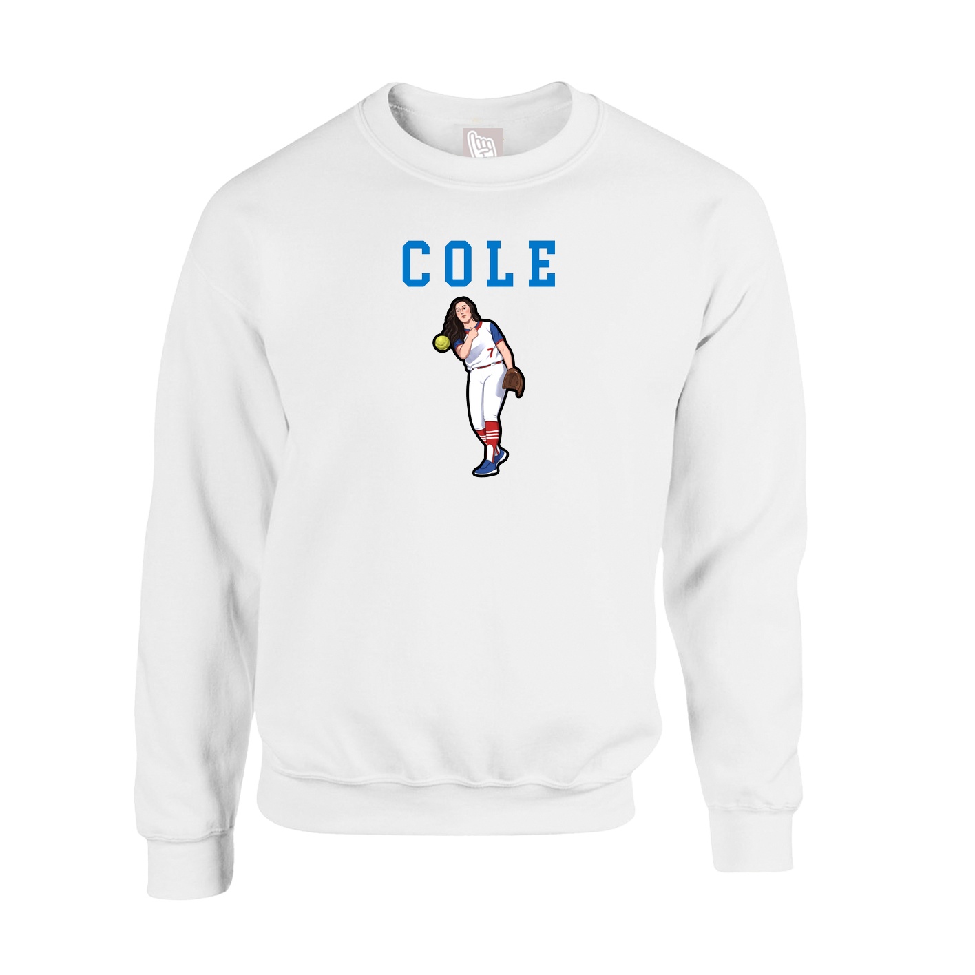 Fleece Crew — Shirsey in White