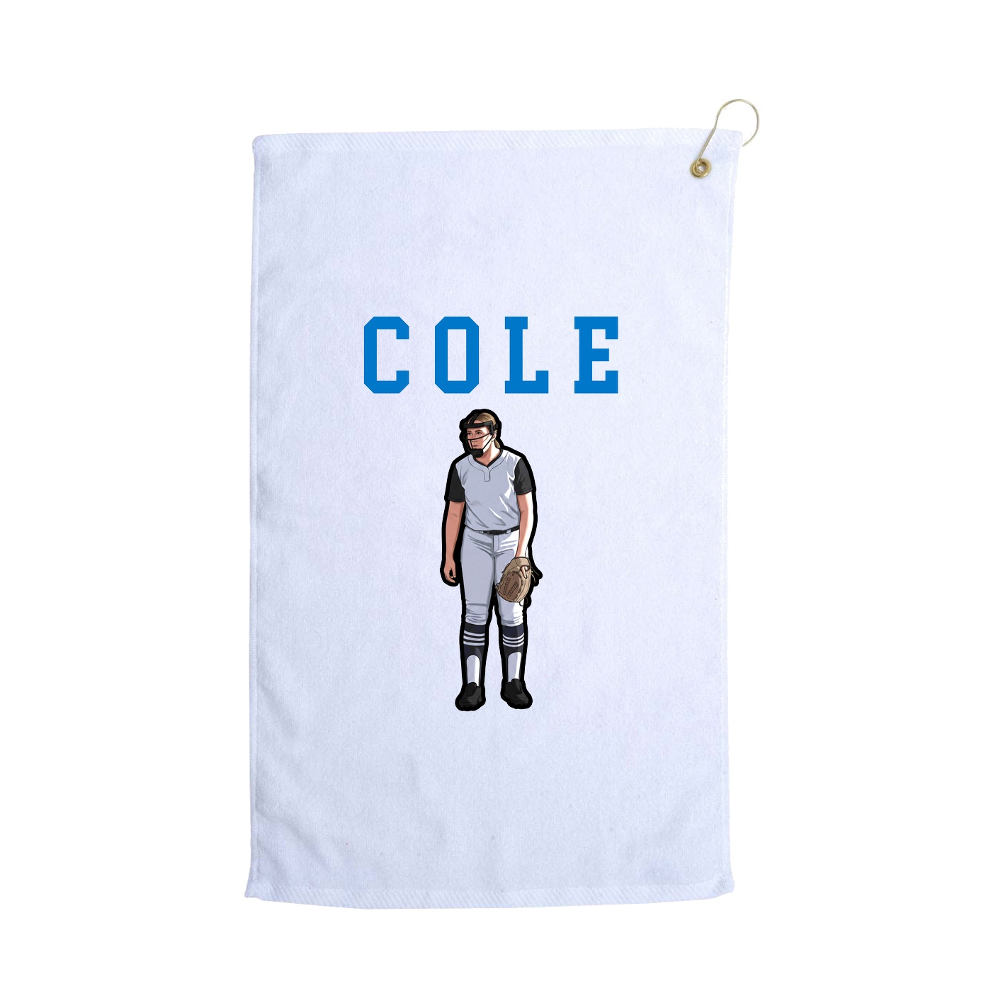 Golf Towel — Shirsey in White