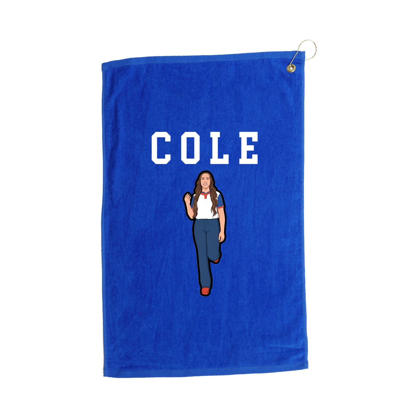 Golf Towel — Shirsey in Royal