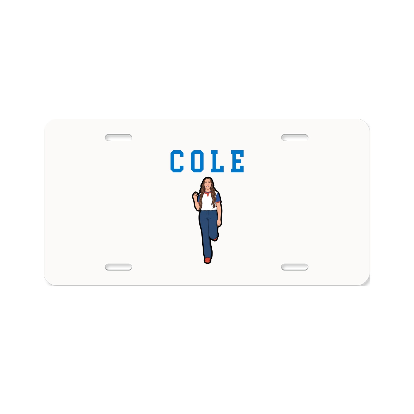 License Plate — Shirsey in Classic