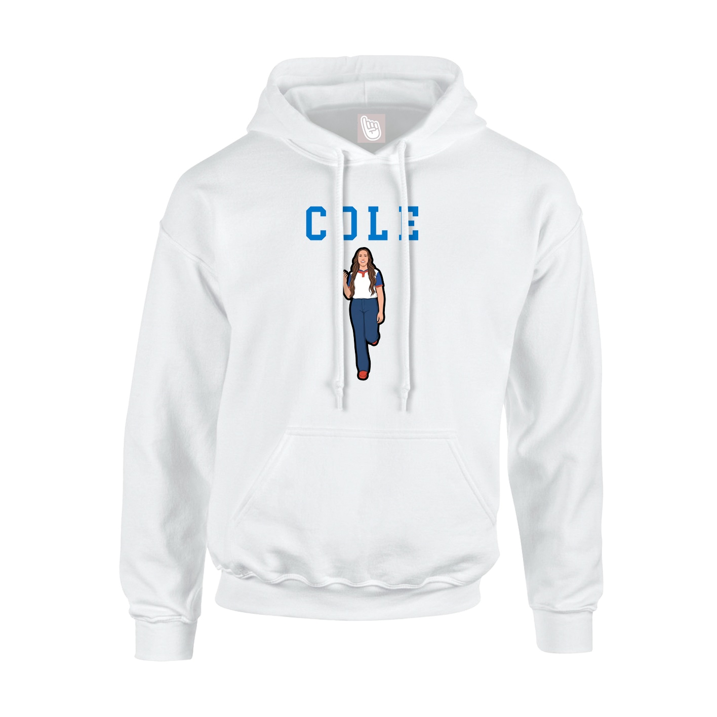 Youth Hoodie — Shirsey in White