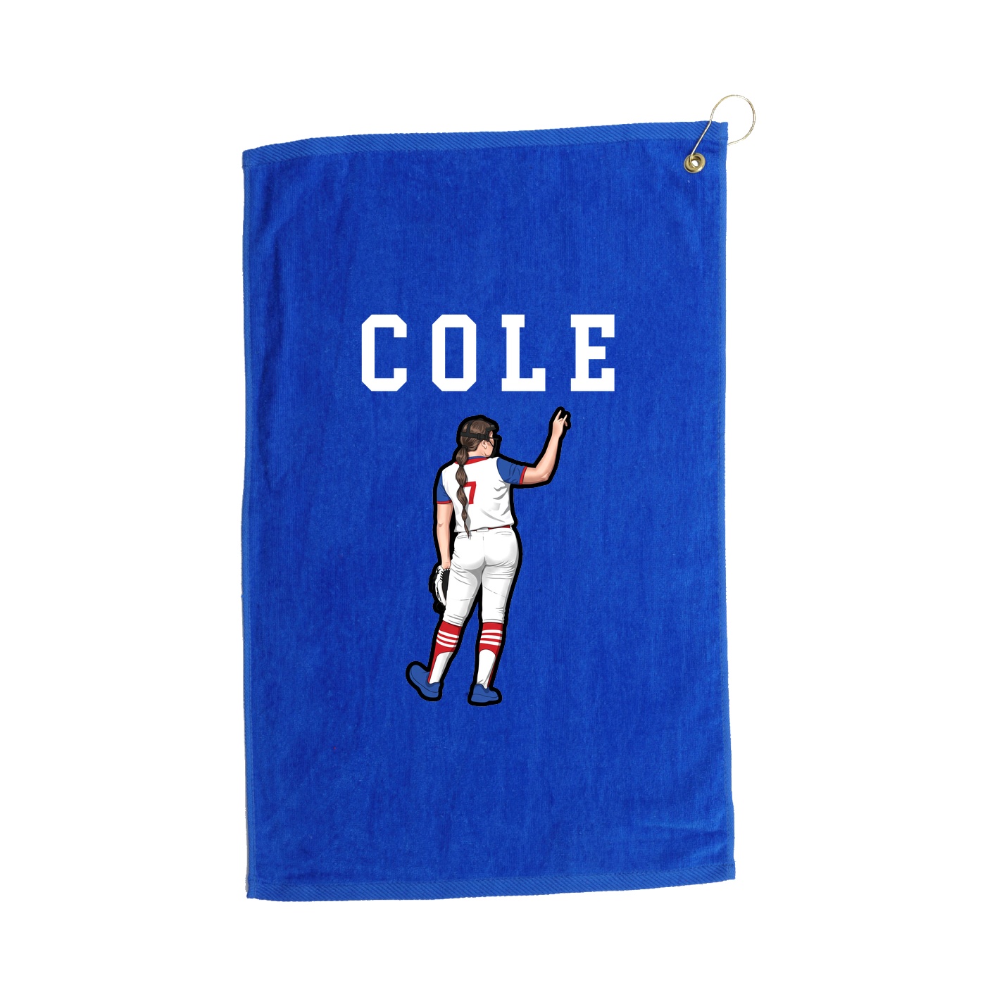 Golf Towel — Shirsey in Royal