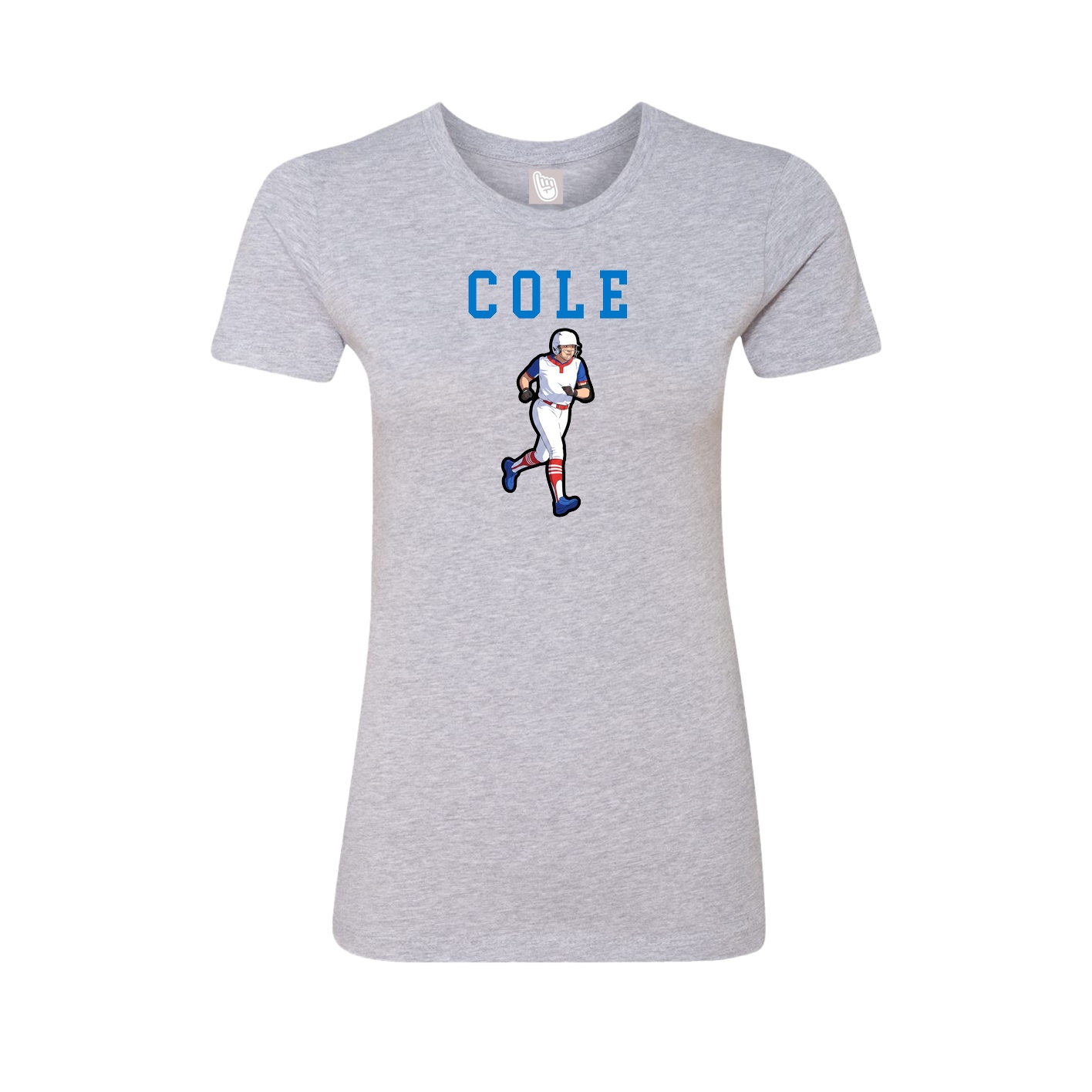 Fitted Women's Tee — Shirsey in Grey