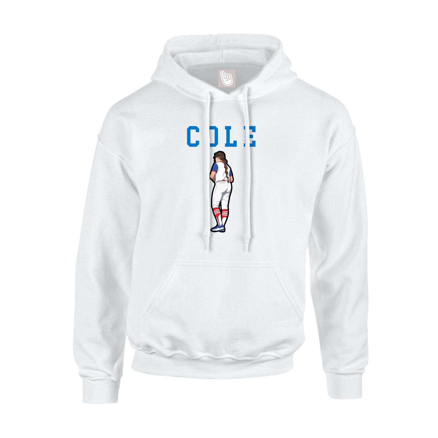 Youth Hoodie — Shirsey in White