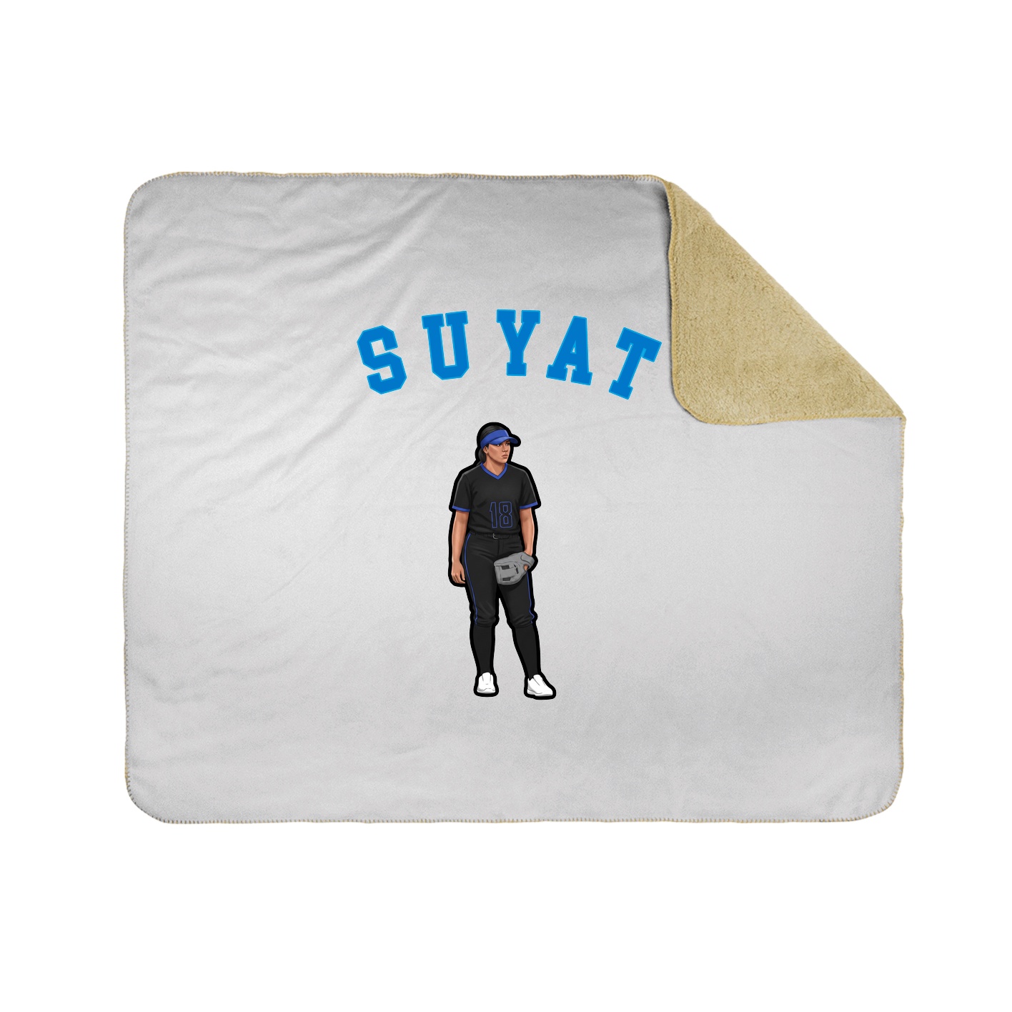 Throw Blanket — Shirsey Arch in White