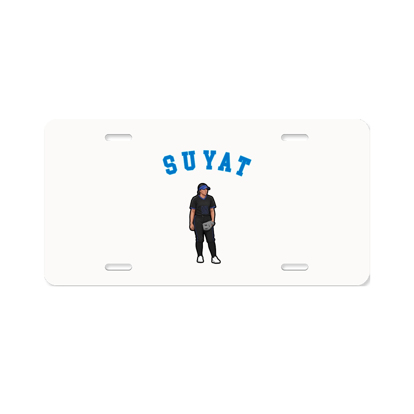 License Plate — Shirsey Arch in Classic