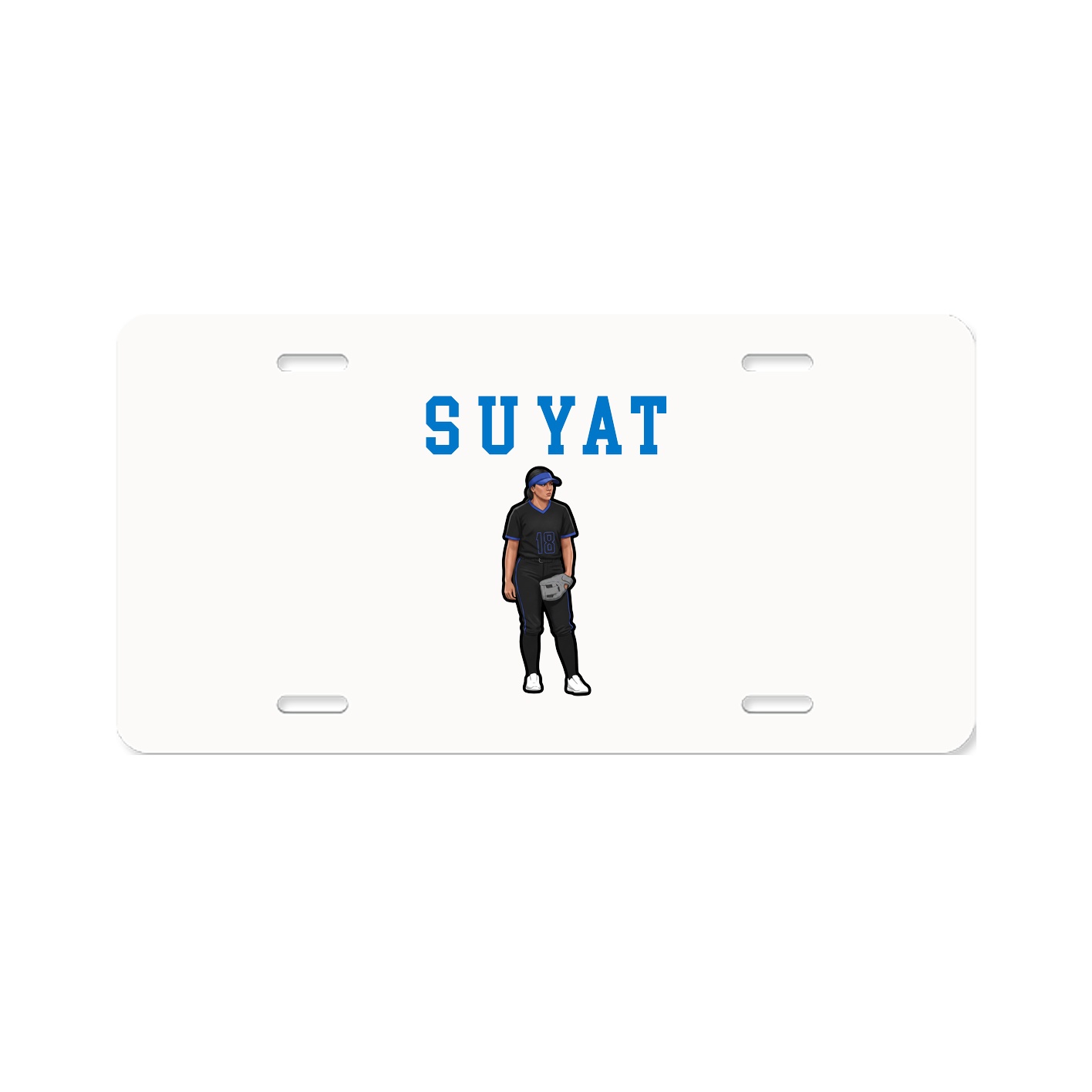License Plate — Shirsey in Classic