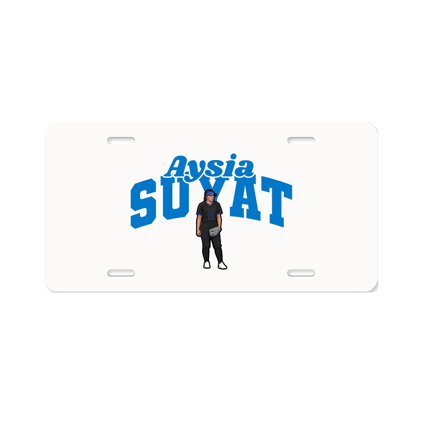 License Plate — Signature Arch in Classic