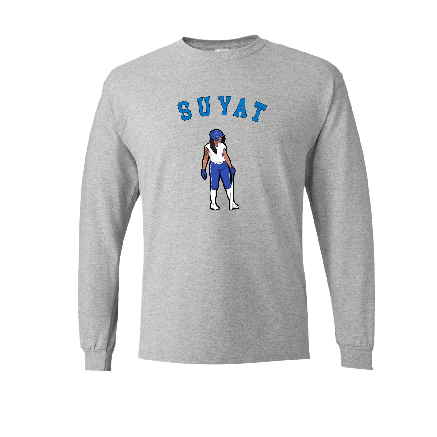 Long Sleeve Tee — Shirsey Arch in Grey