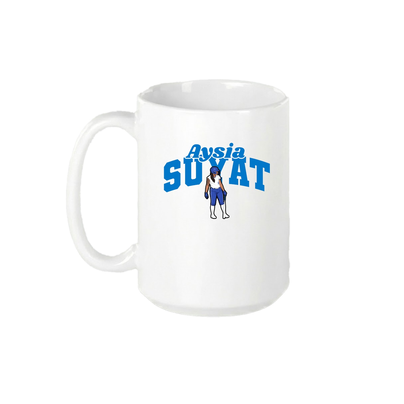 15oz Coffee Mug — Signature Arch in White