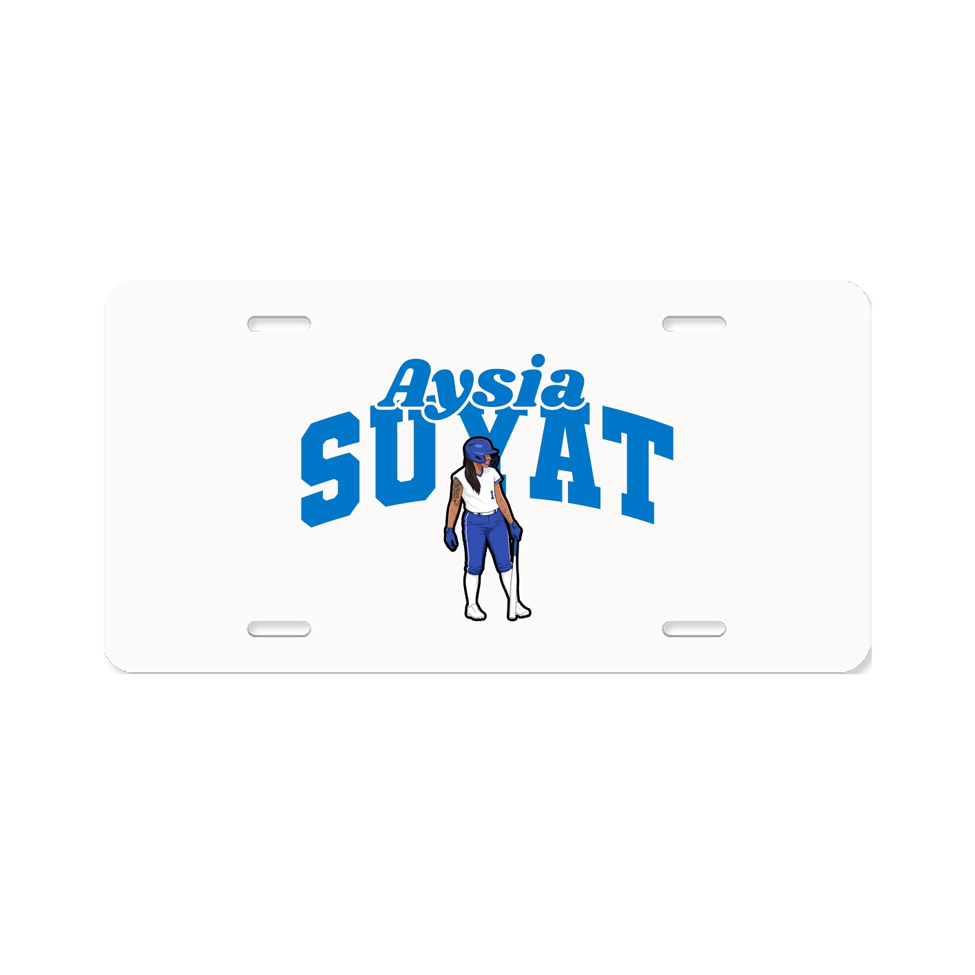 License Plate — Signature Arch in Classic