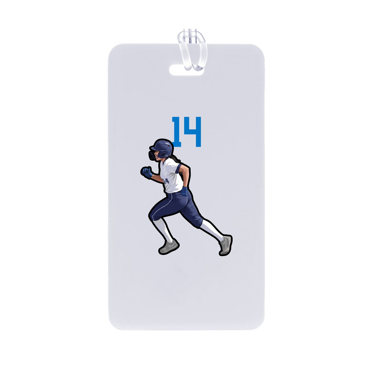 Bag Tag — Number Top in Classic