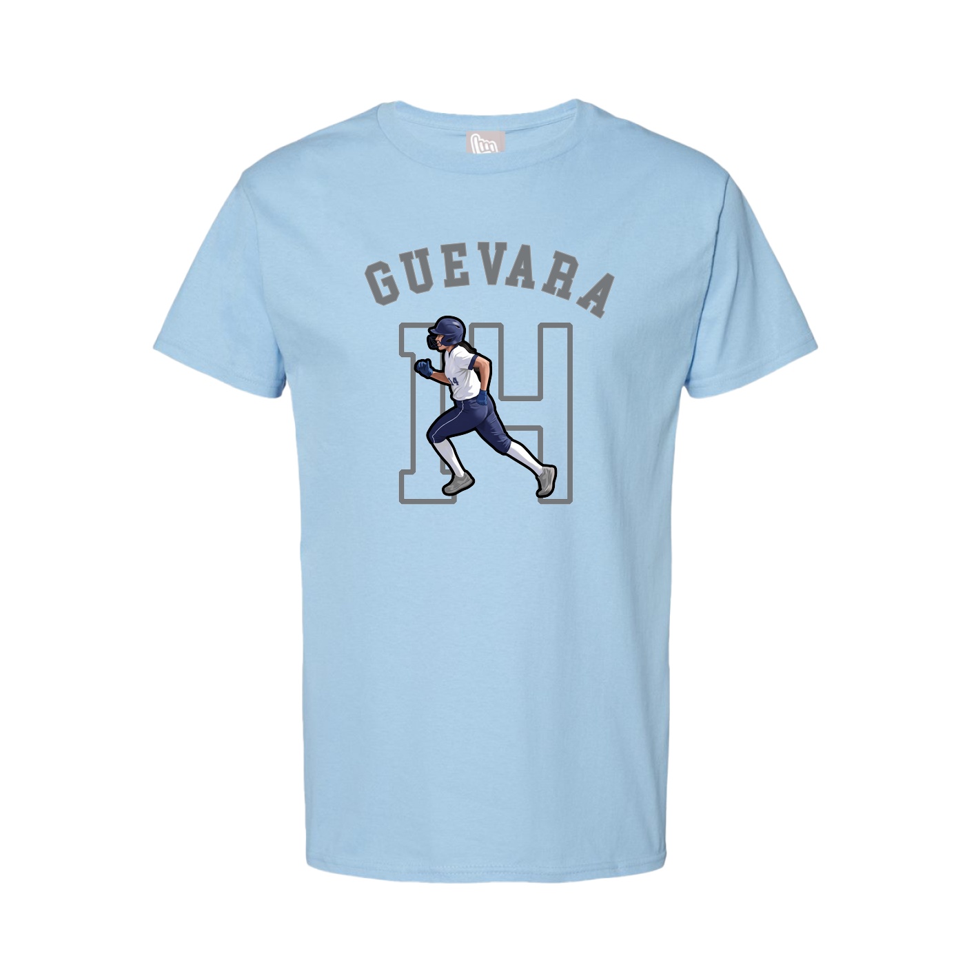 Youth Tee — Shirsey Arch in Light Blue