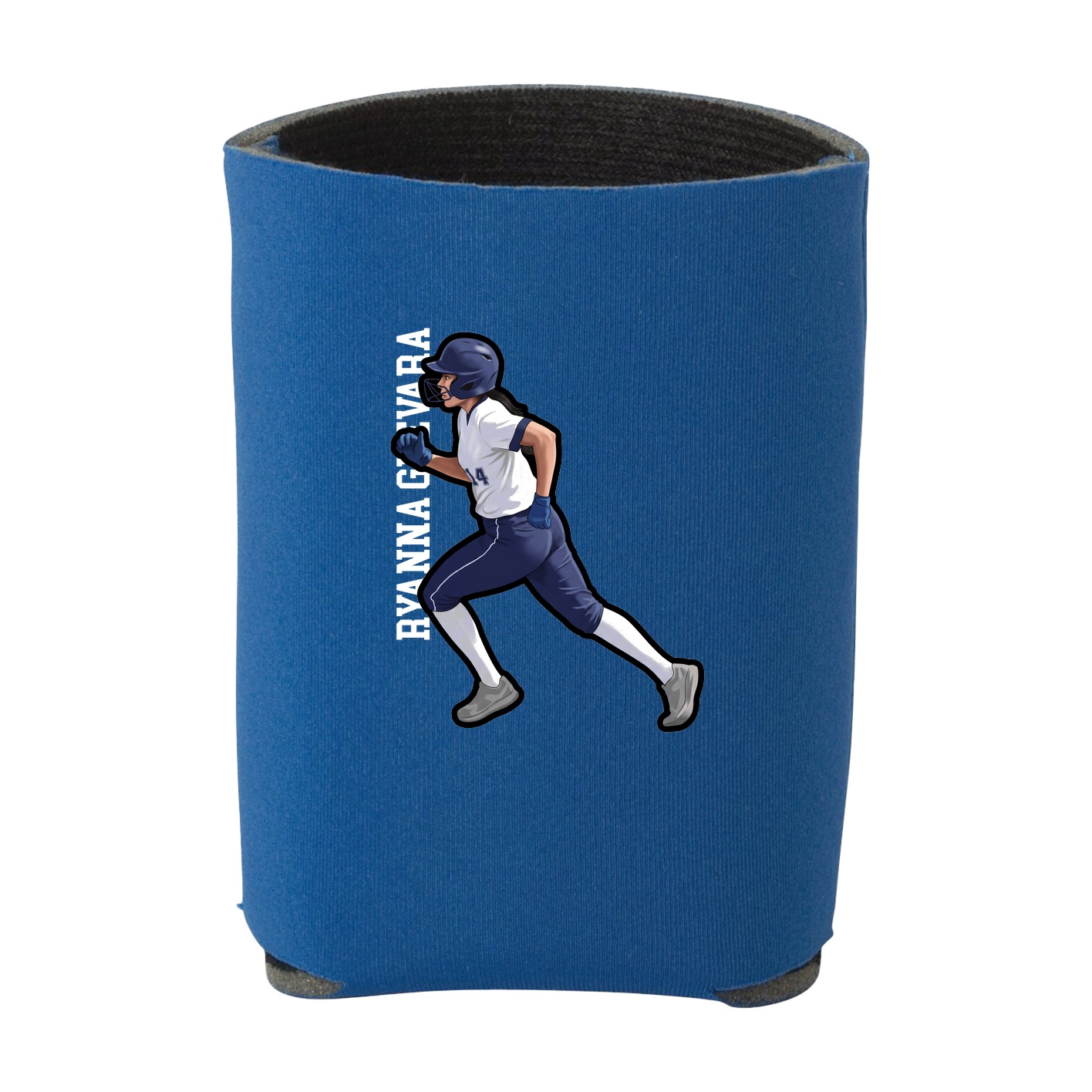 Can Holder — Name Vertical in Royal