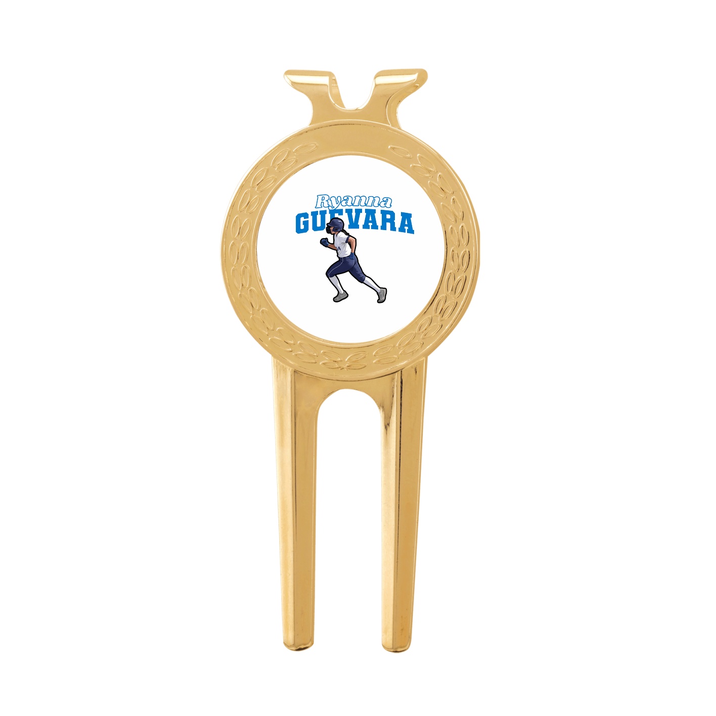 Divot Tool with Ball Marker — Name Arch in Classic