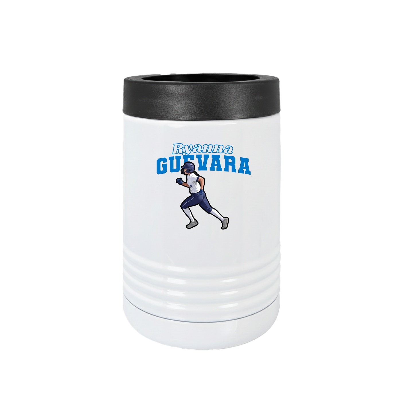 Beverage Holder — Name Arch in White