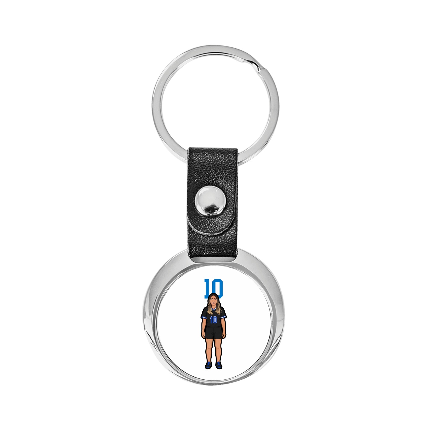 Key Chain — Number Top in Classic