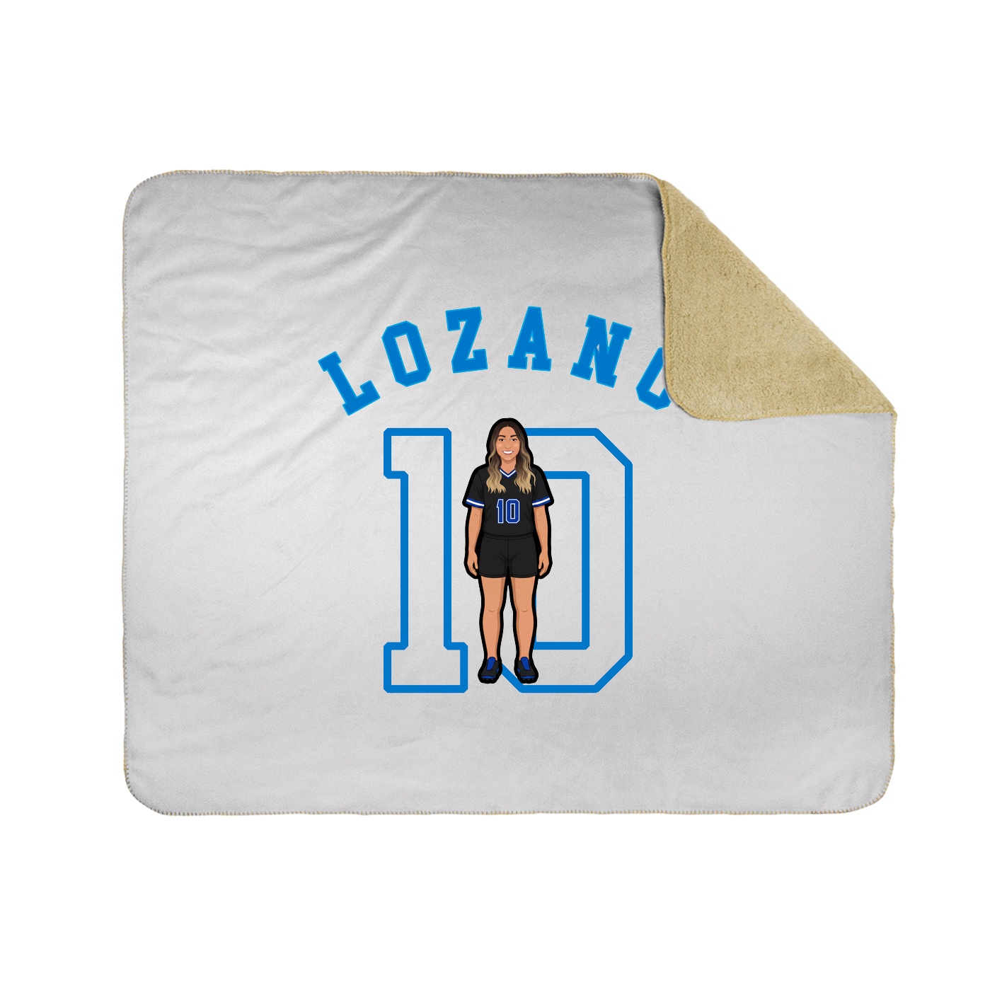 Throw Blanket — Shirsey Arch in White