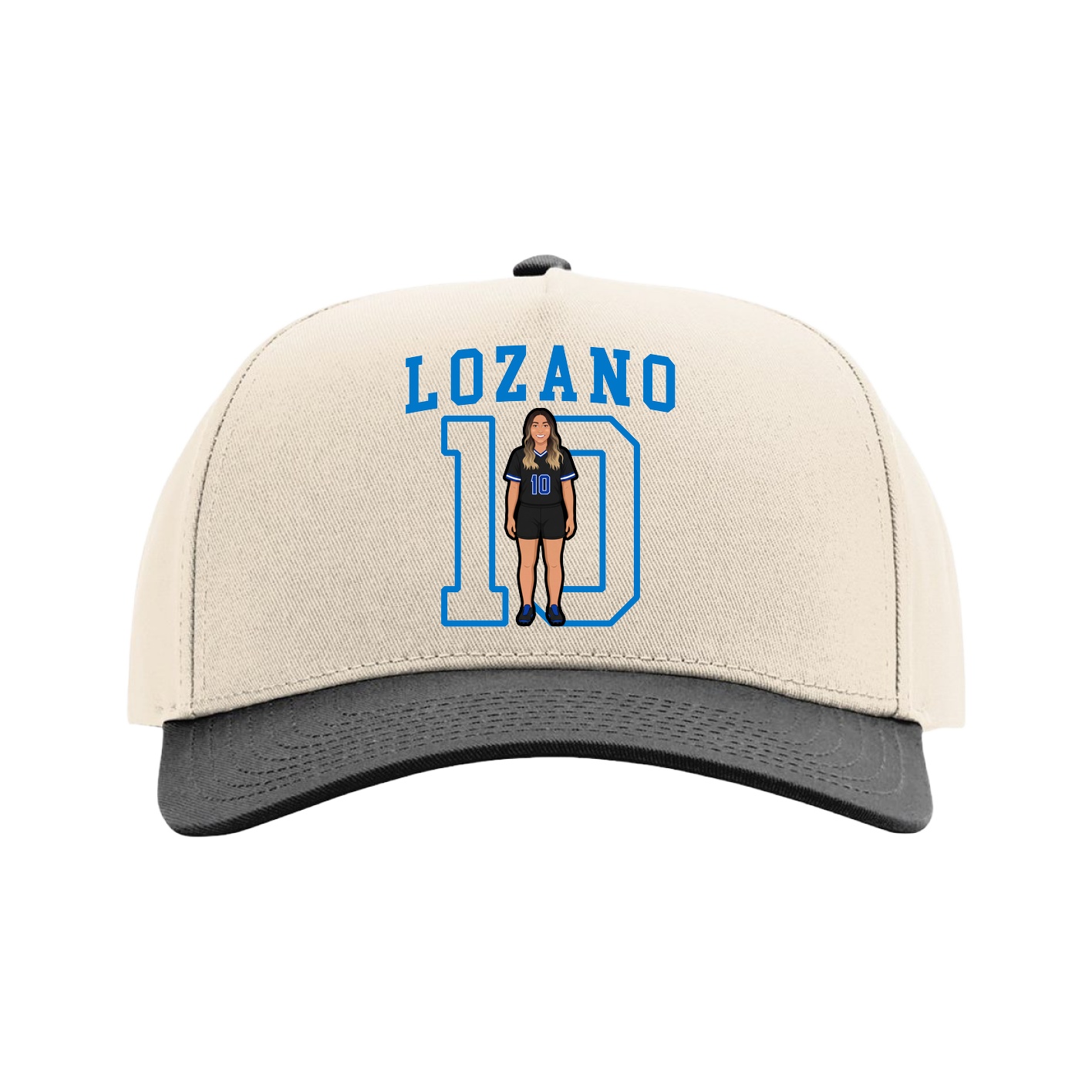 Full Fabric Five-Panel Champ Cap