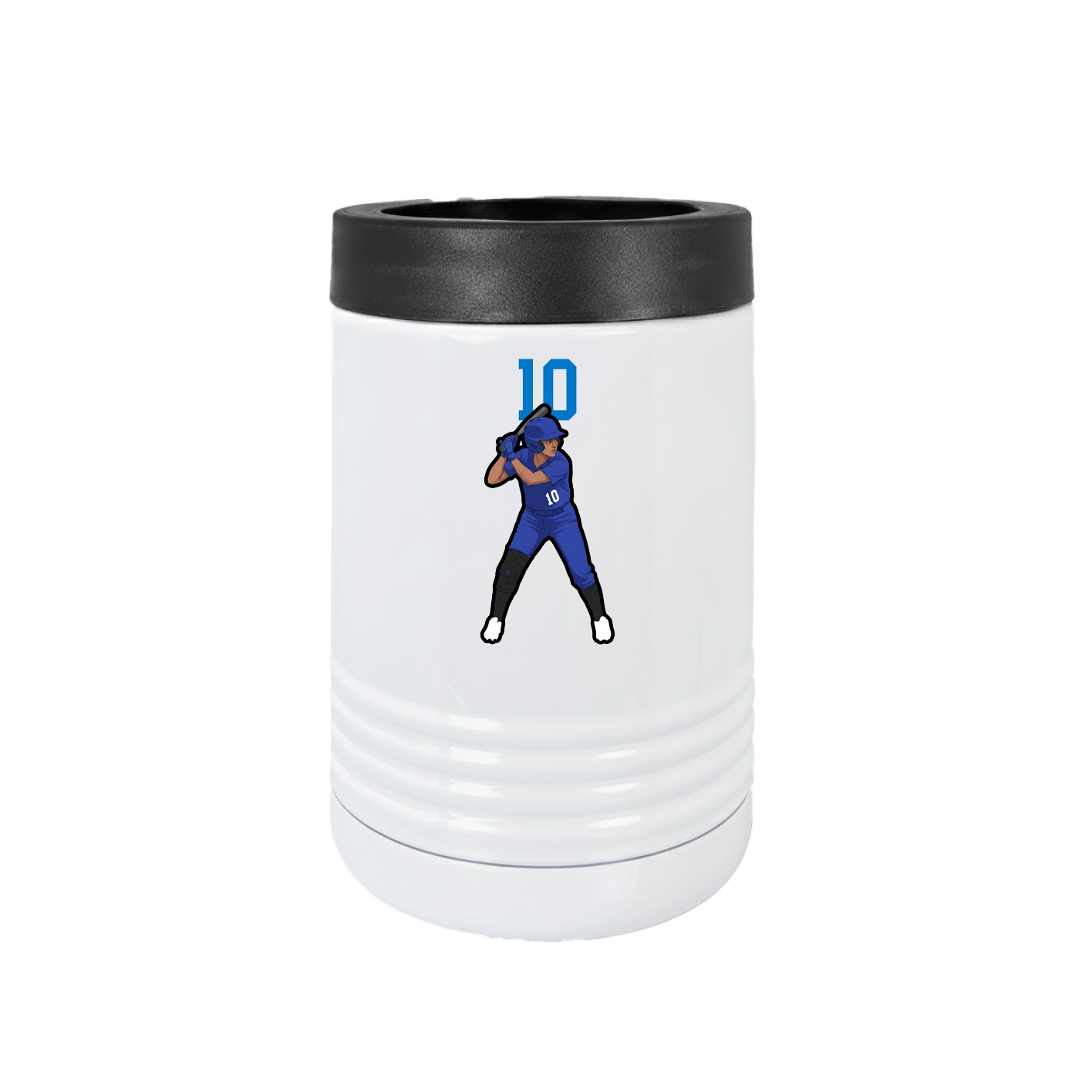 Beverage Holder — Number Top in White