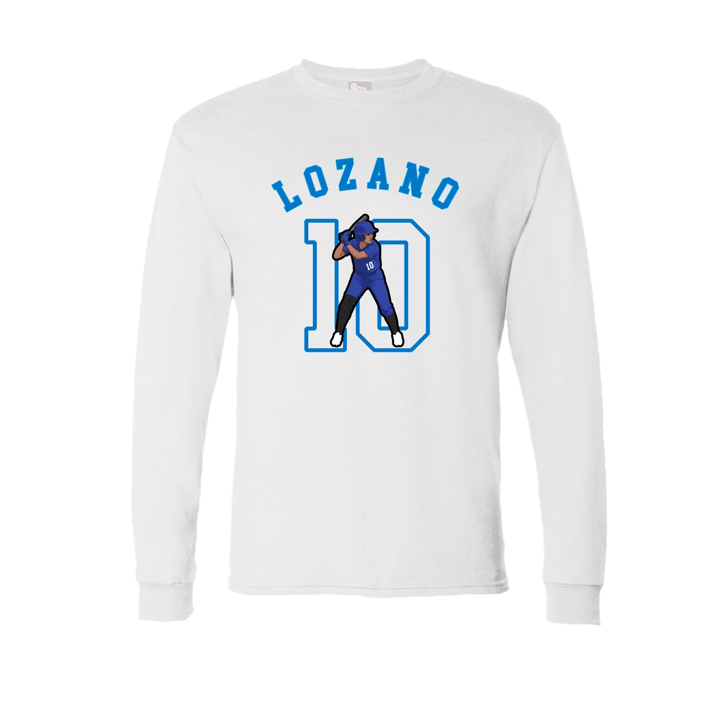 Long Sleeve Tee — Shirsey Arch in White