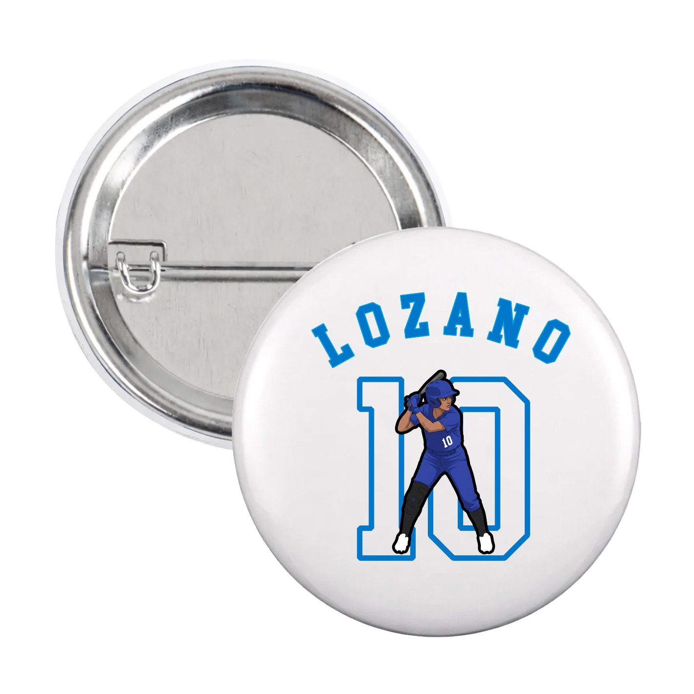 Game Day Button — Shirsey Arch in White