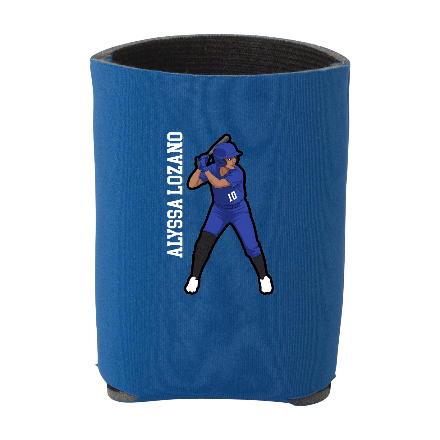 Can Holder — Name Vertical in Royal