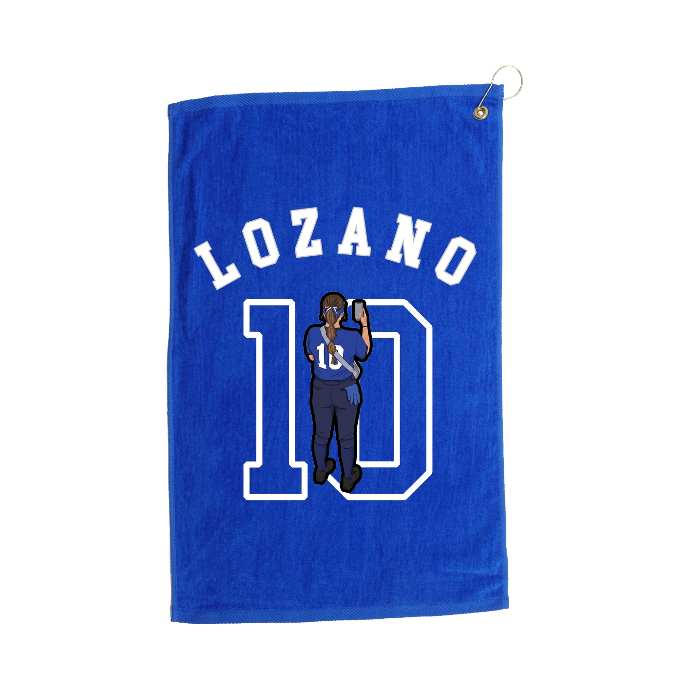 Golf Towel — Shirsey Arch in Royal