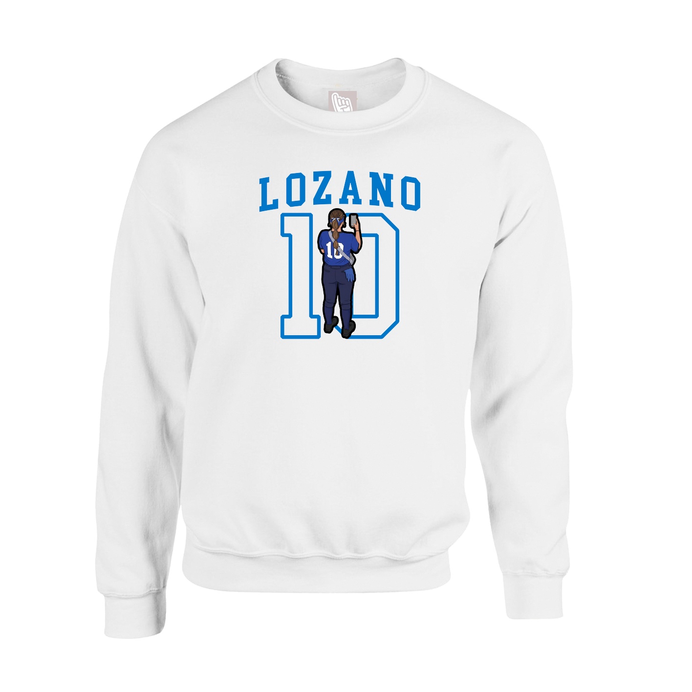 Fleece Crew — Shirsey in White