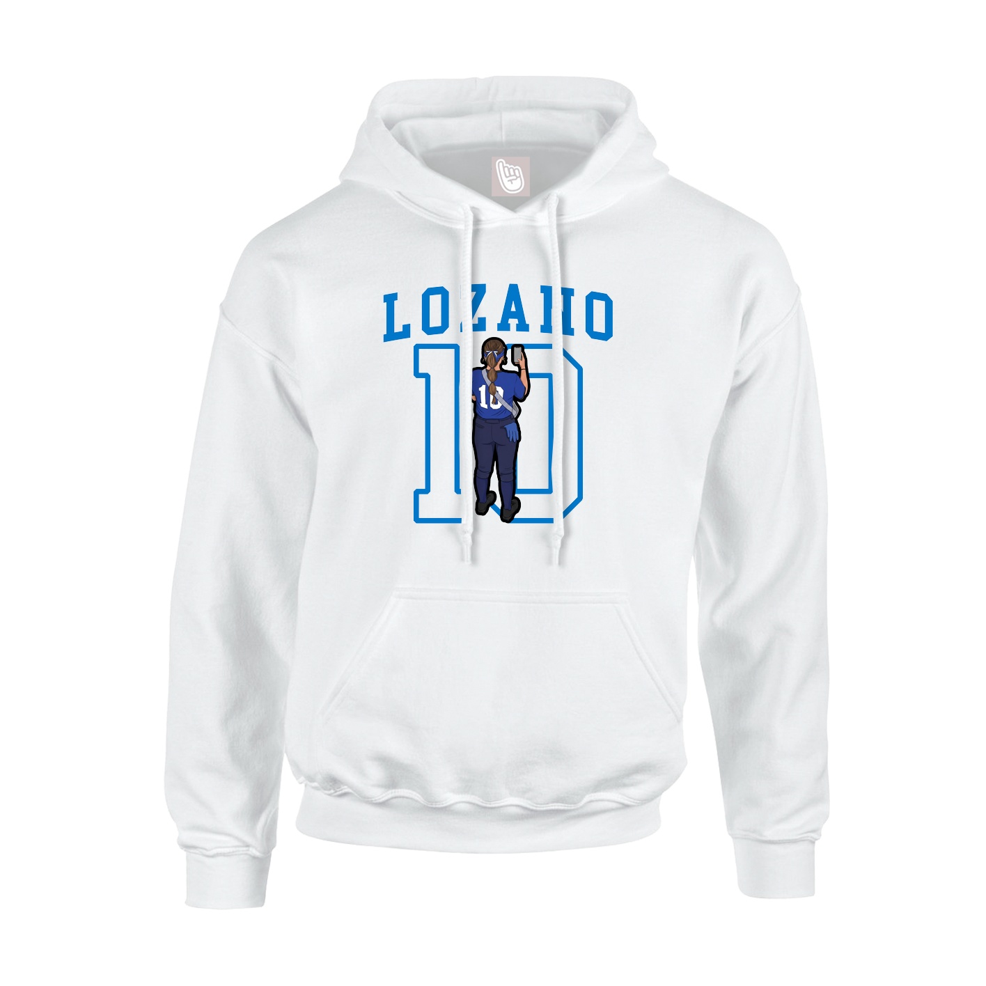 Youth Hoodie — Shirsey in White
