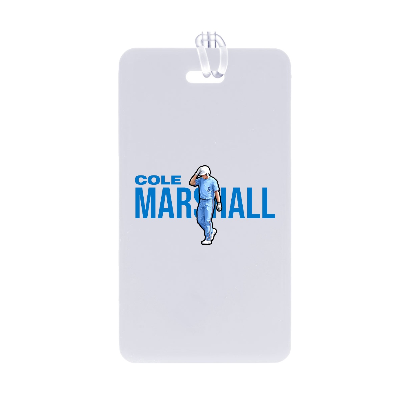 Bag Tag — Player Name in Classic