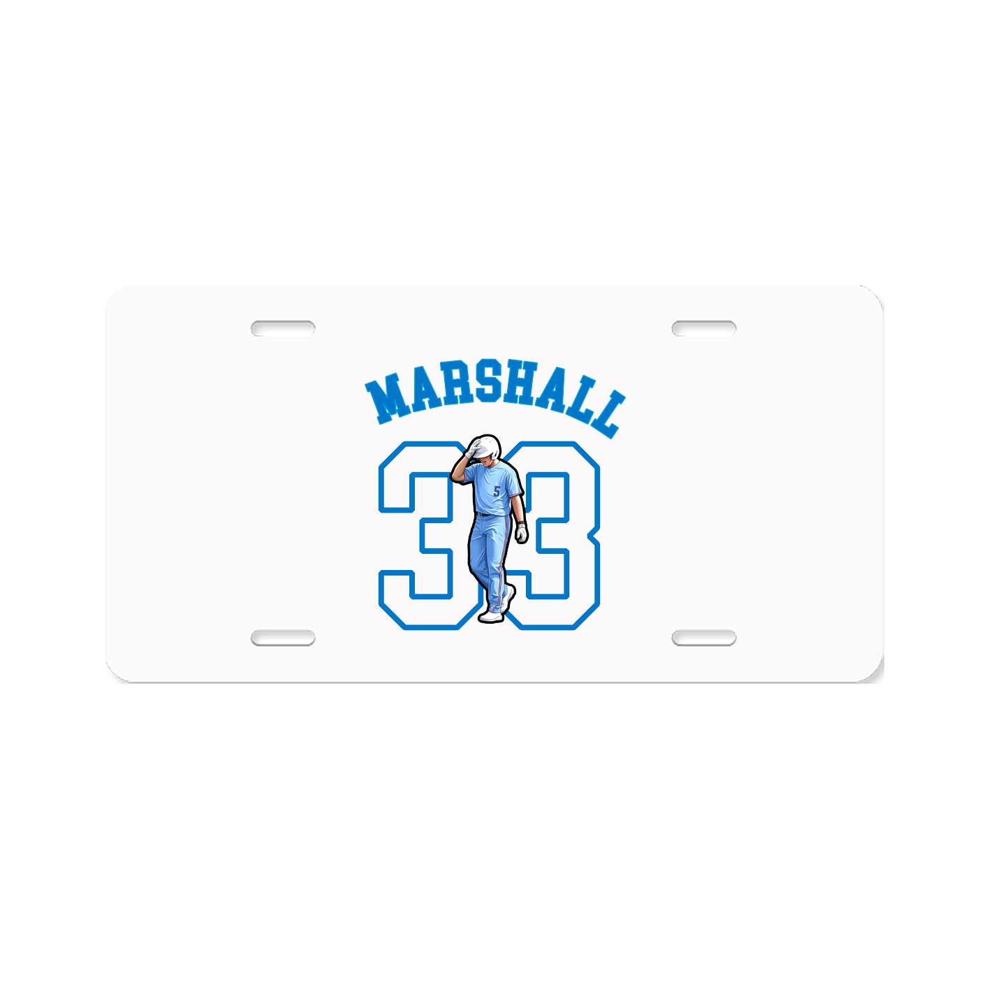 License Plate — Shirsey Arch in Classic