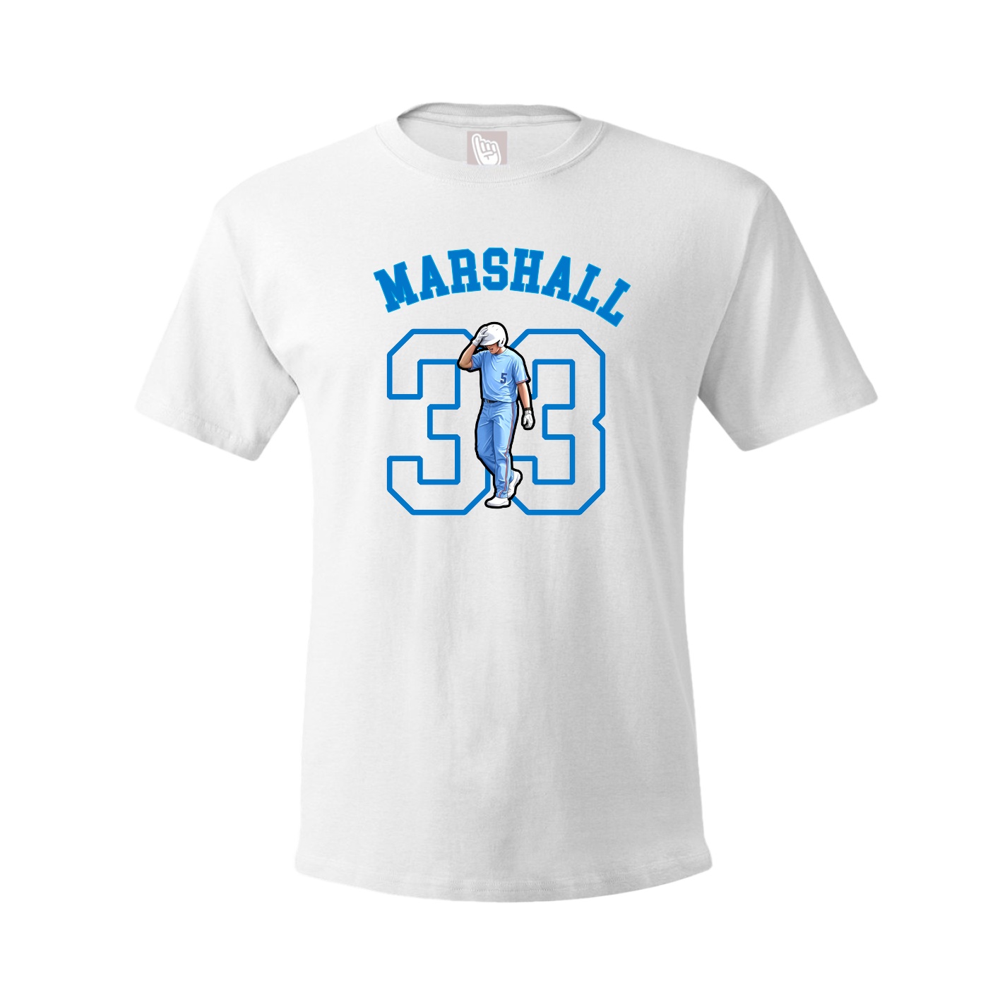 Youth Tee — Shirsey Arch in White