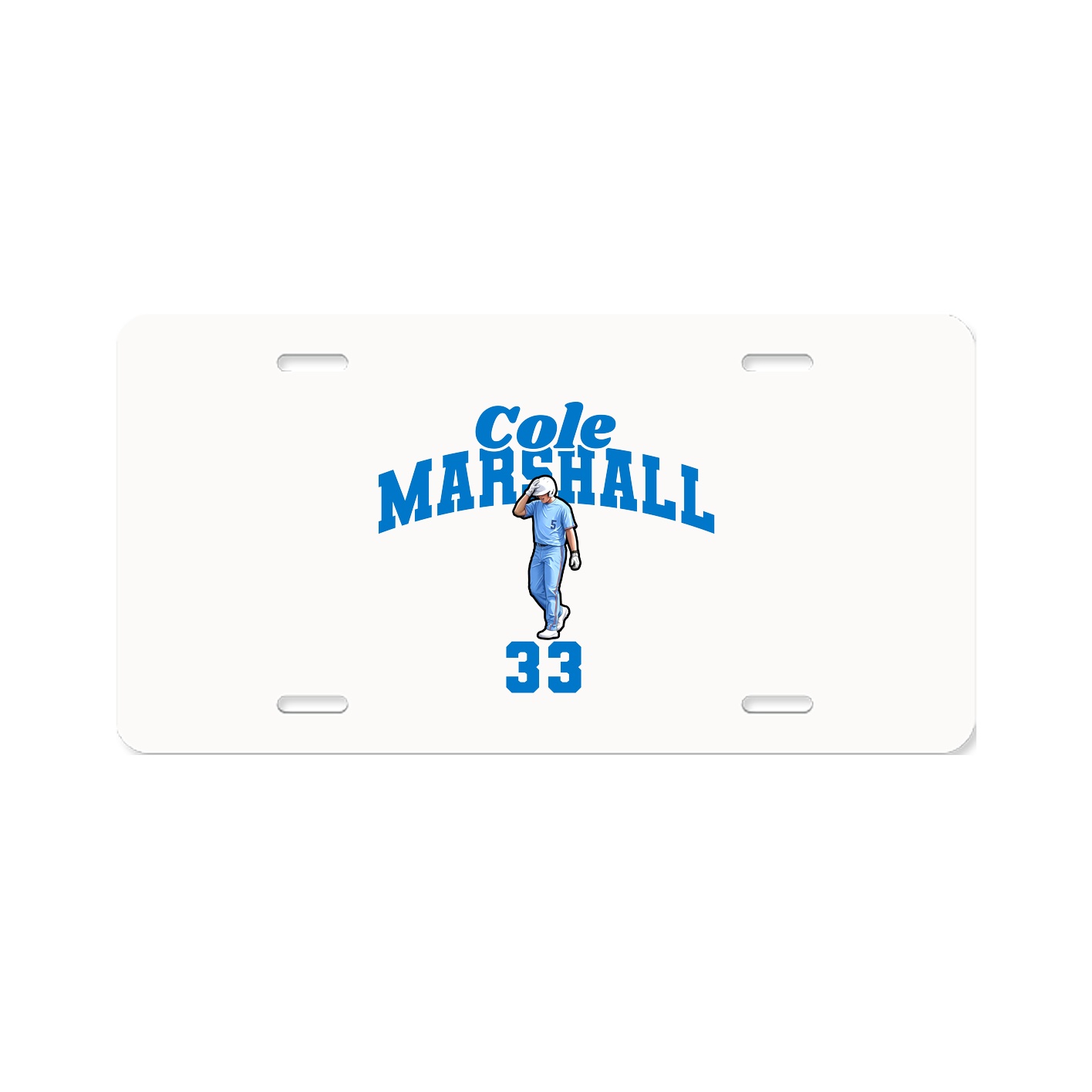 License Plate — Signature Arch in Classic