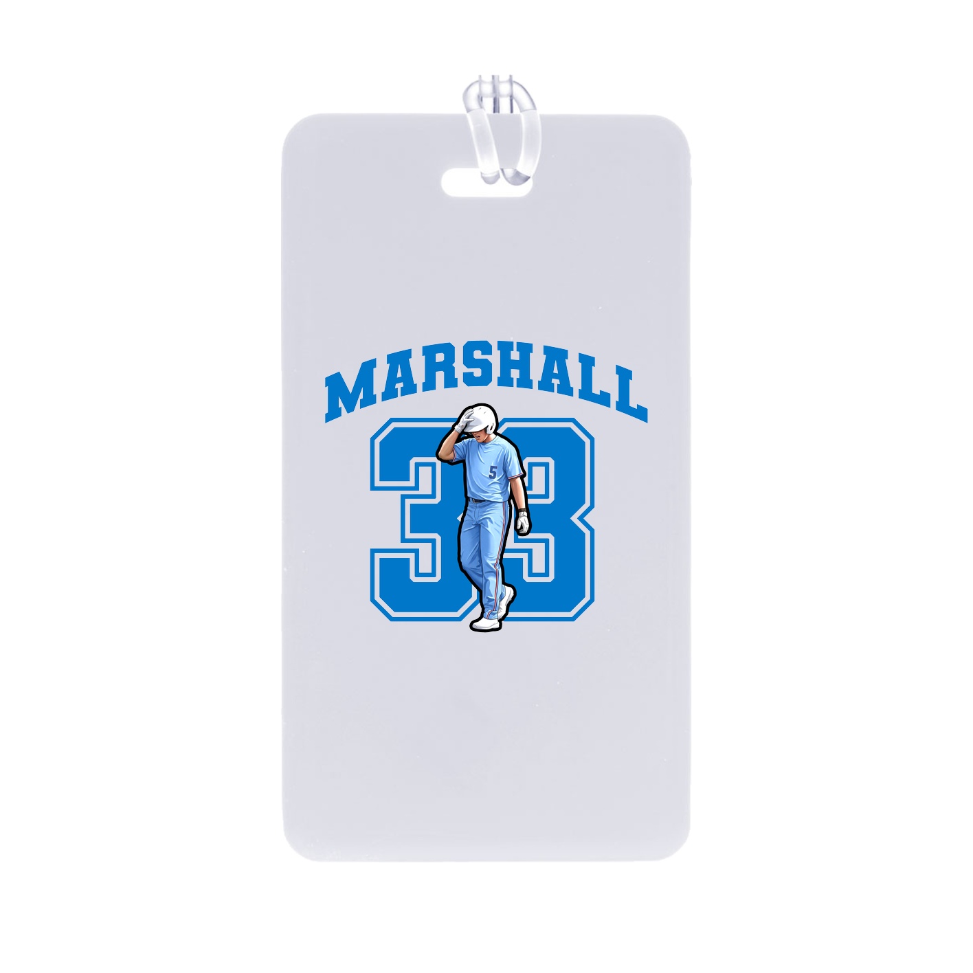 Bag Tag — Number in Classic