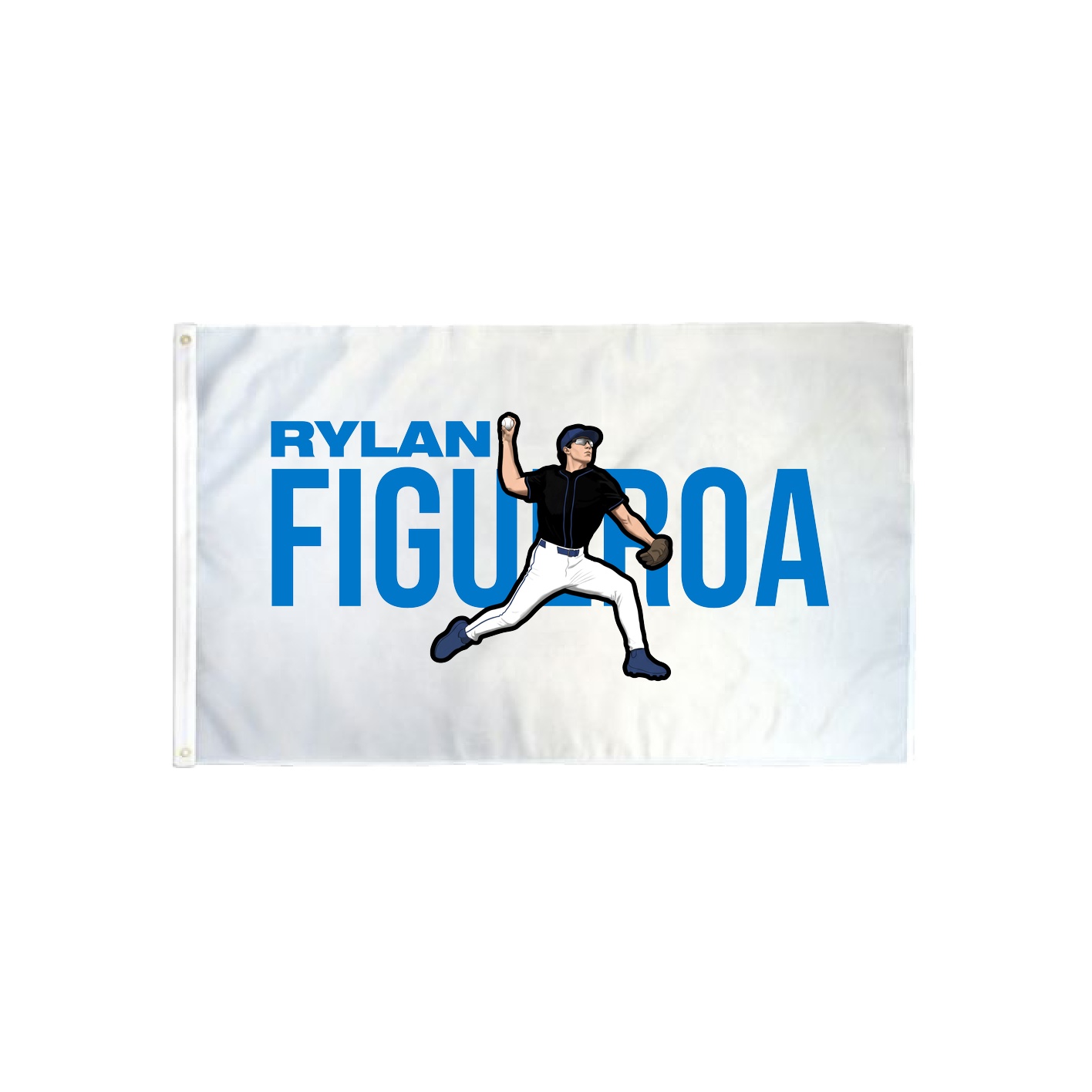 3x5 Flag — Player Name in Classic