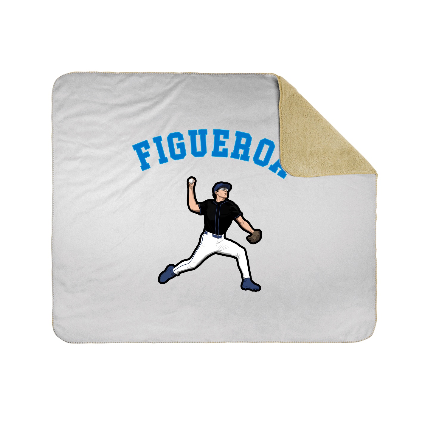 Throw Blanket — Shirsey Arch in White