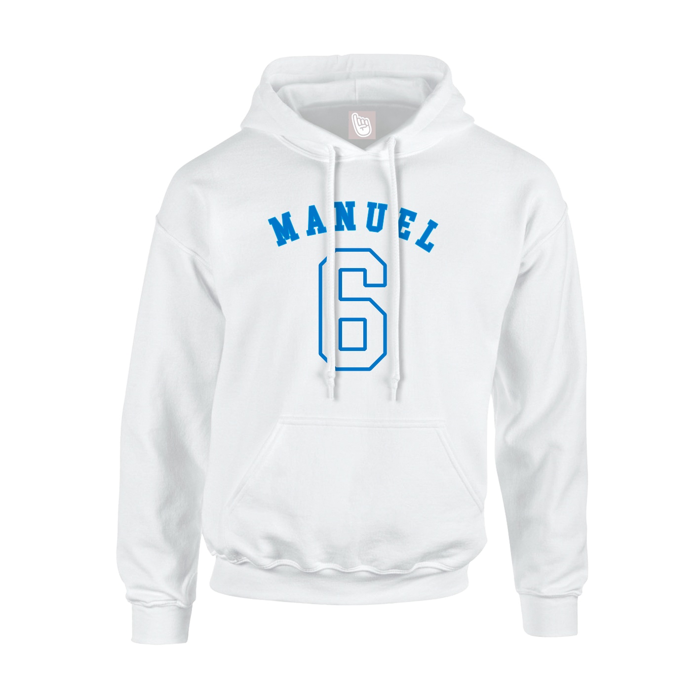 Hoodie — Shirsey Arch in White
