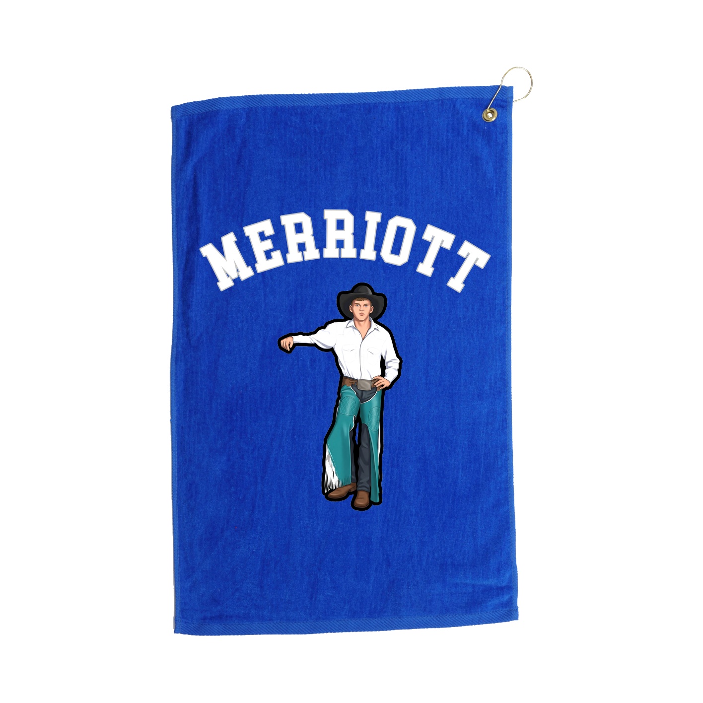 Golf Towel — Shirsey Arch in Royal