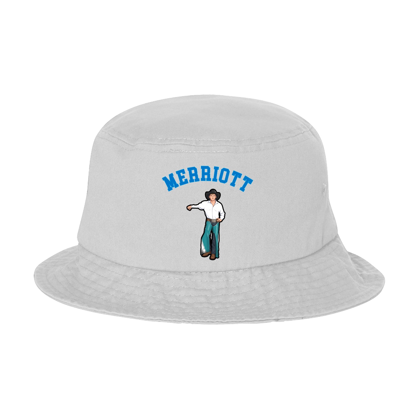 Bucket Cap — Shirsey Arch in White